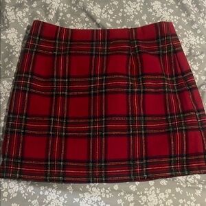 Plaid skirt